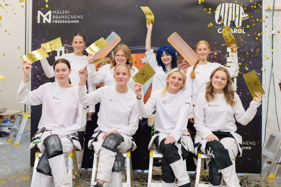 finalister måleri-sm 2026